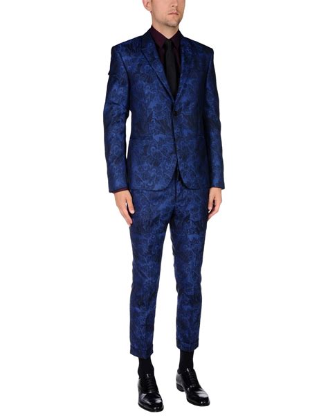 versace blue suit|versace suits for men.